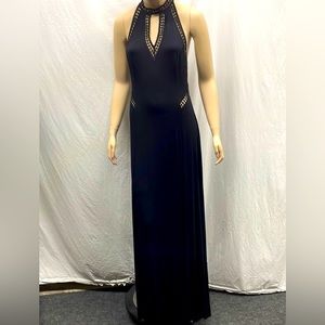 Guess, ladies long slit dress